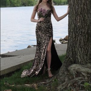 Ellie Wilde Mon Cheri Prom dress